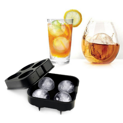 Silicone Ice Ball Maker Tray
