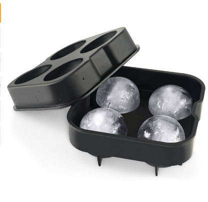 Silicone Ice Ball Maker Tray