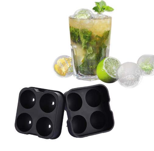 Silicone Ice Ball Maker Tray
