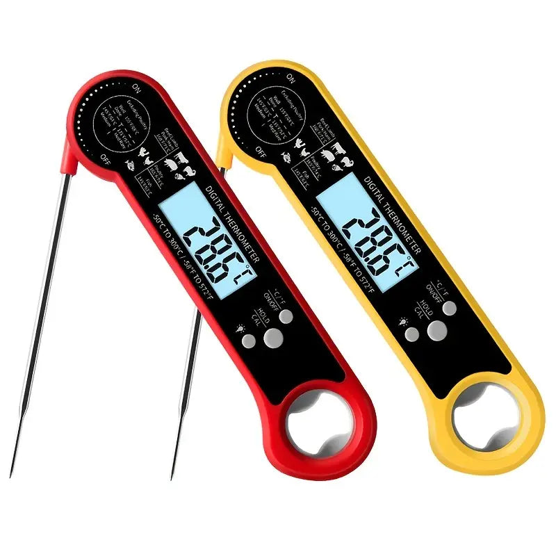 1pc Instant Read Meat Thermometer for Cooking & BBQ